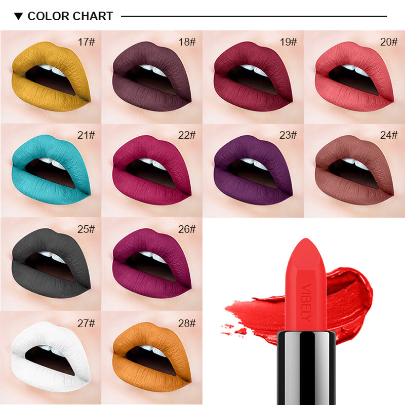 Vibely Matte Waterproof Lipstick
