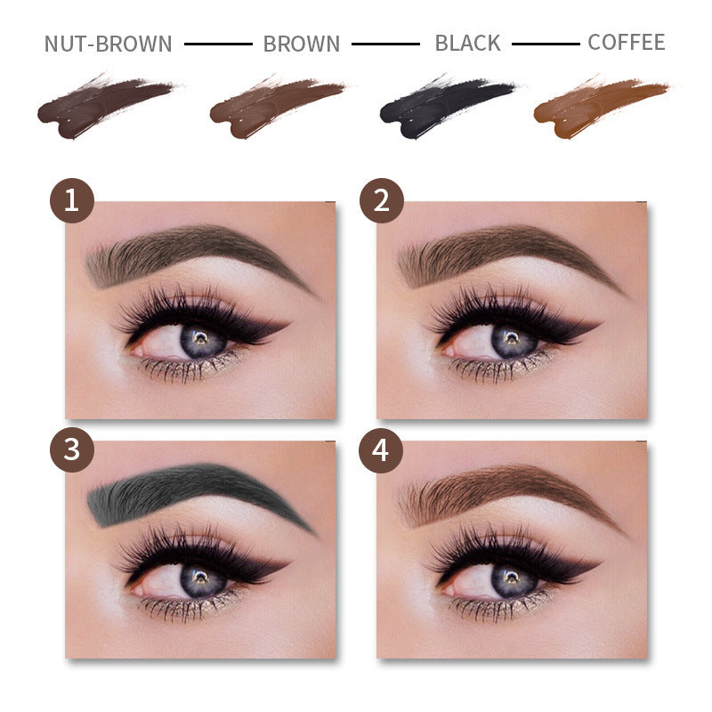 Vibely 4-Shade Brow Shaping Cream