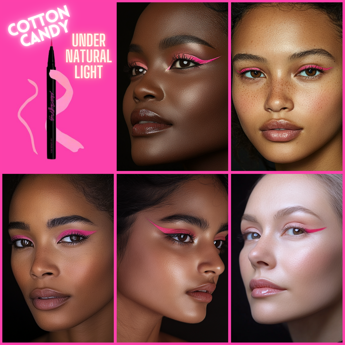Ashunta Sheriff Beauty UV Glow Vegan Liner Pen