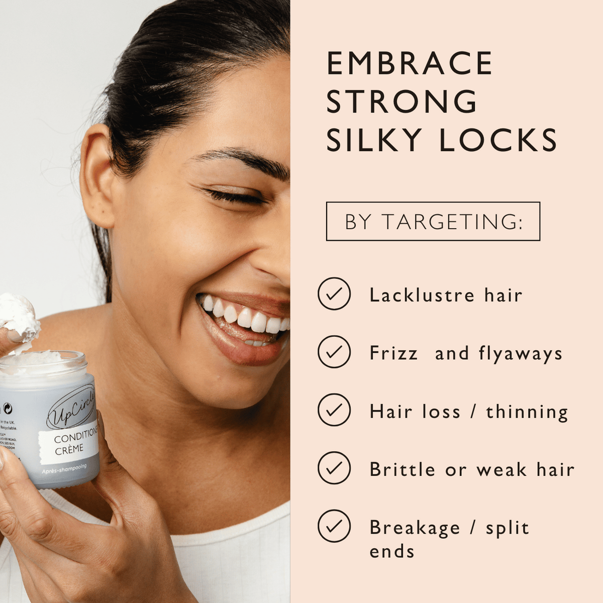 Conditioner Crème with Plant Keratin + Panthenol