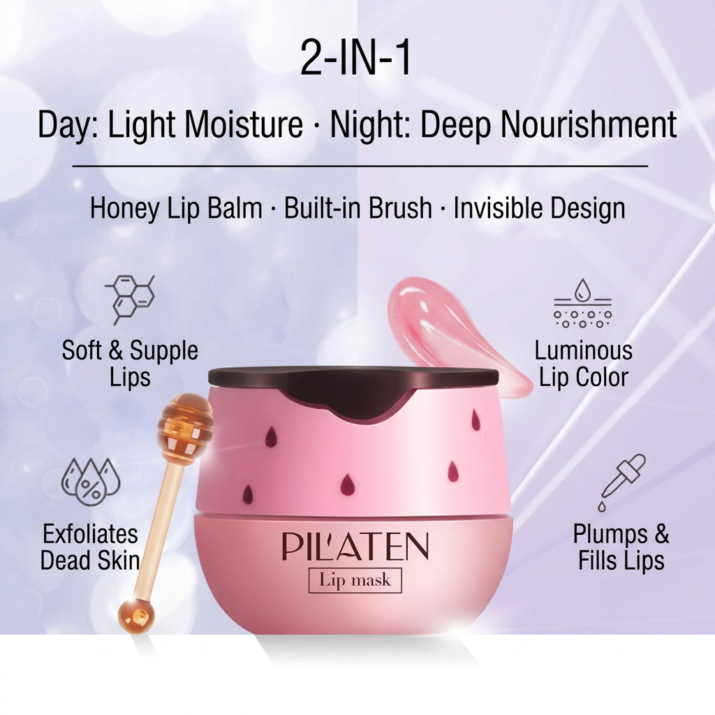 Pil'aten Strawberry Lip Mask