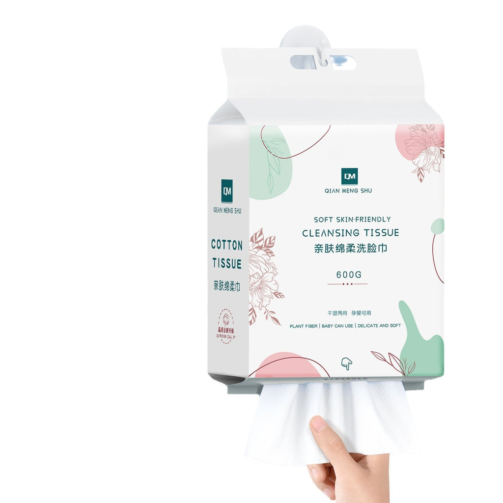 Pure Cotton Disposable Face Towels