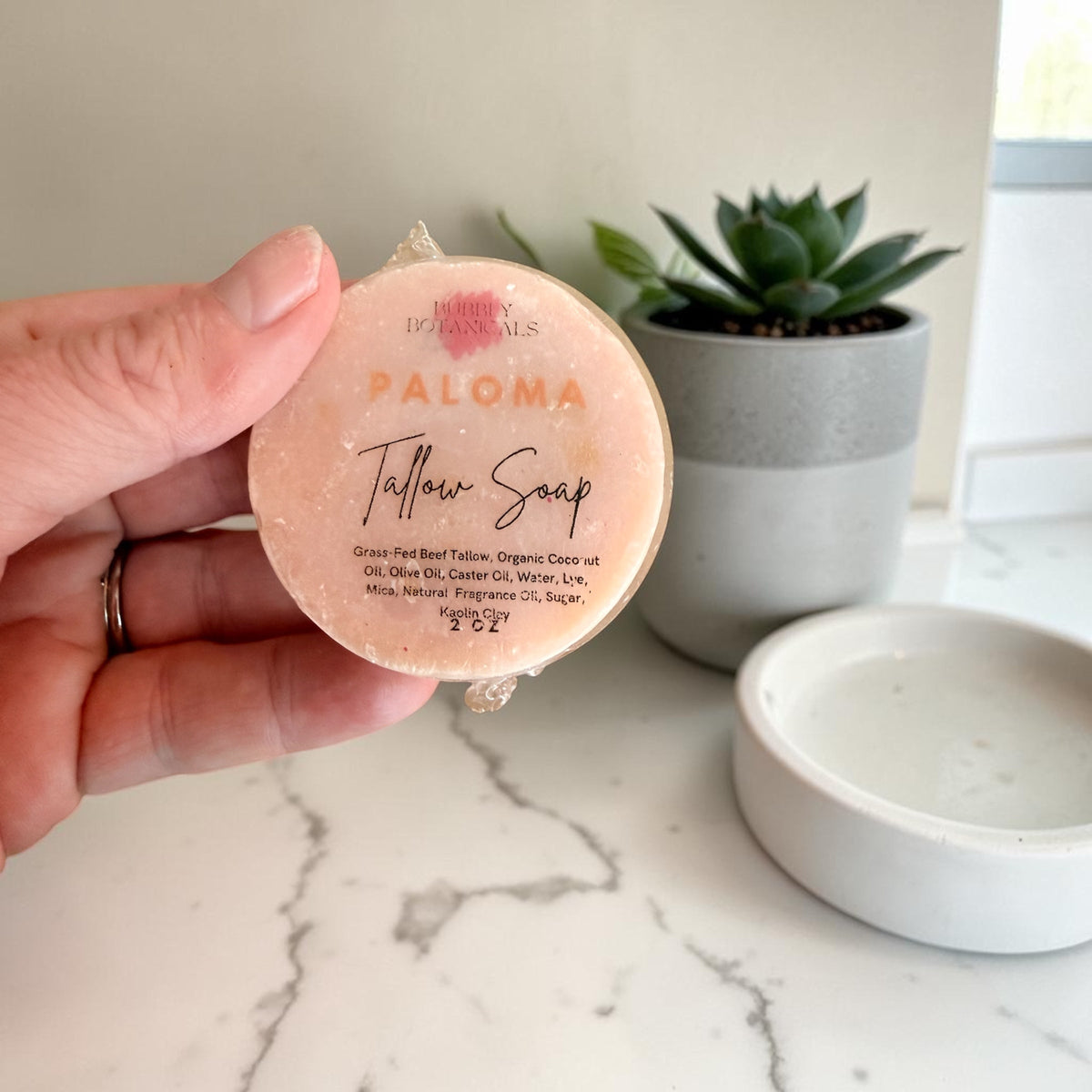 Tallow Mini Soaps – Natural Handmade Tallow Soap Bars for Gift or Travel