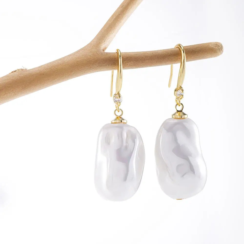 Baroque Pearl Earrings