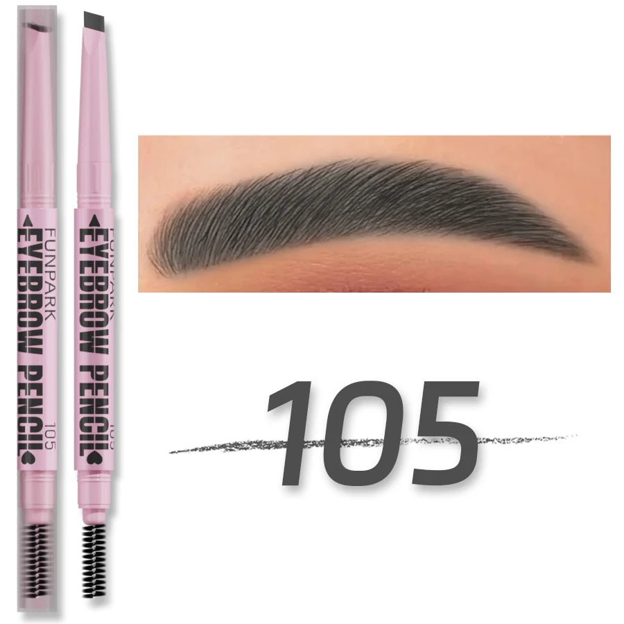 Dual-Ended Waterproof Brow Pencil