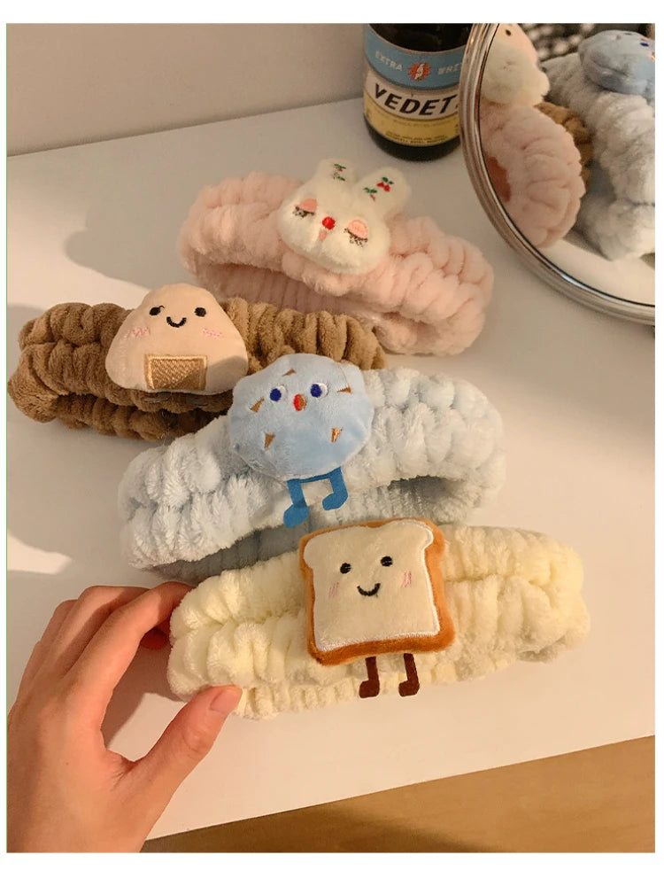 Spa Headband And Wristband Set