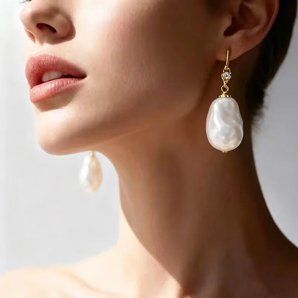 Baroque Pearl Earrings