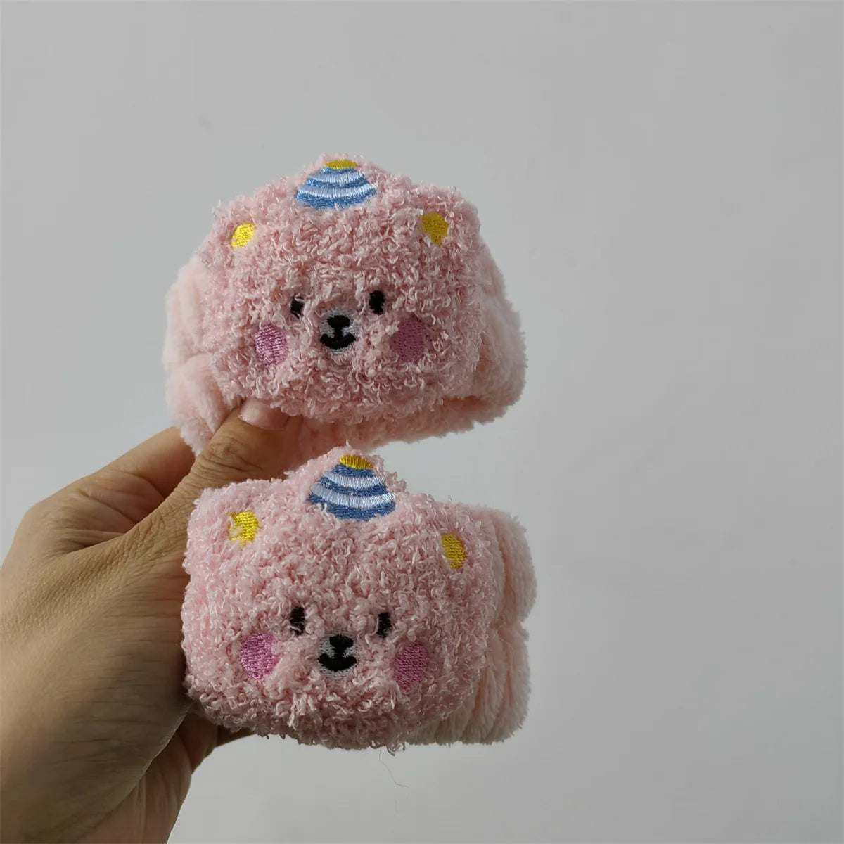 Spa Headband And Wristband Set