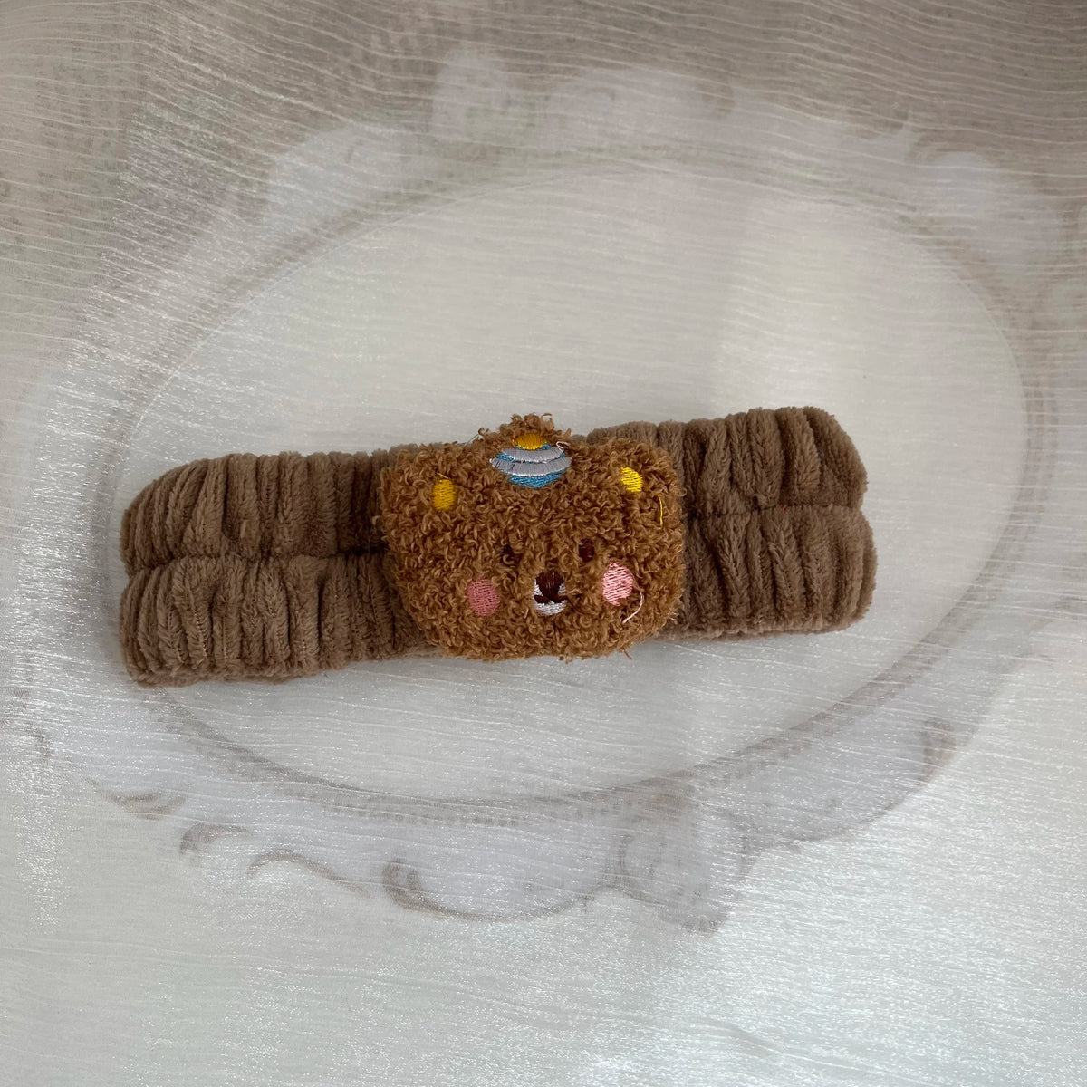 Spa Headband And Wristband Set