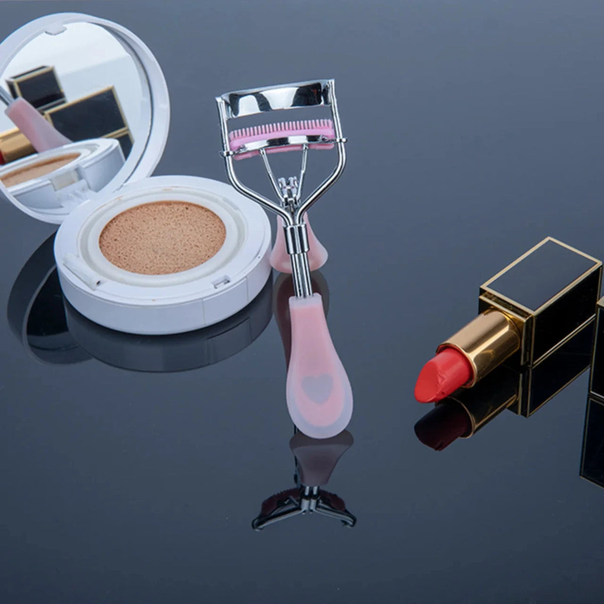 Stainless Steel Eyelash Curler Set
