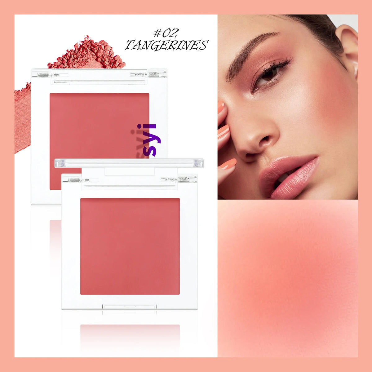 Monochrome Pink Blush