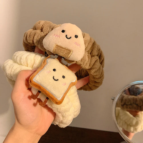 Spa Headband And Wristband Set