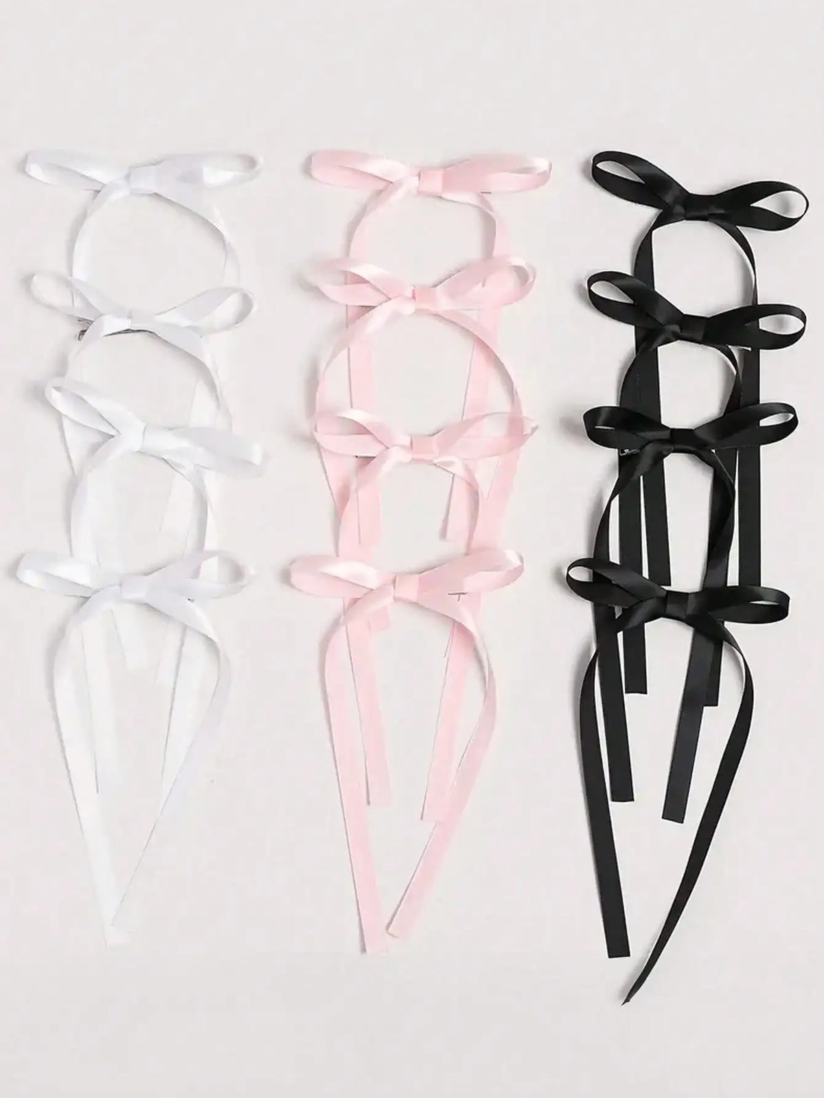 Sweet Bow Hair Clip Set