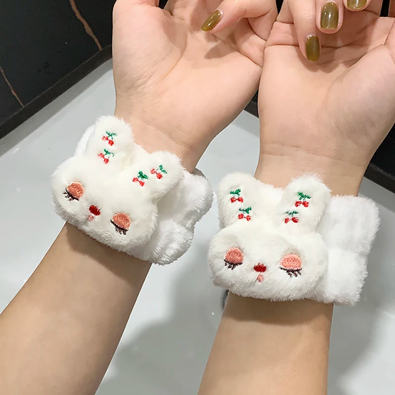 Spa Headband And Wristband Set