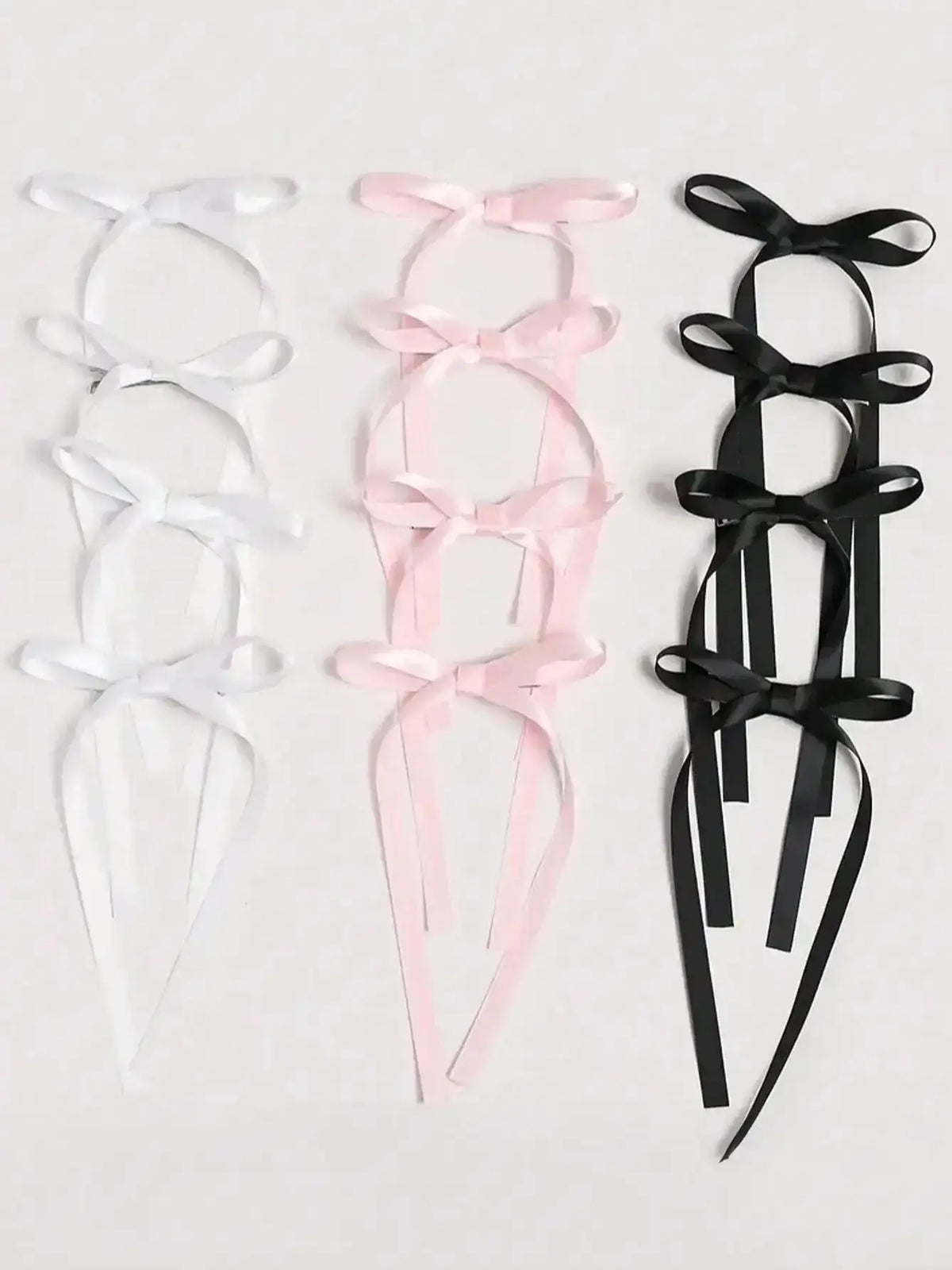 Sweet Bow Hair Clip Set
