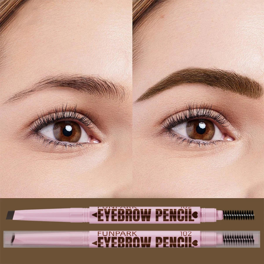 Dual-Ended Waterproof Brow Pencil
