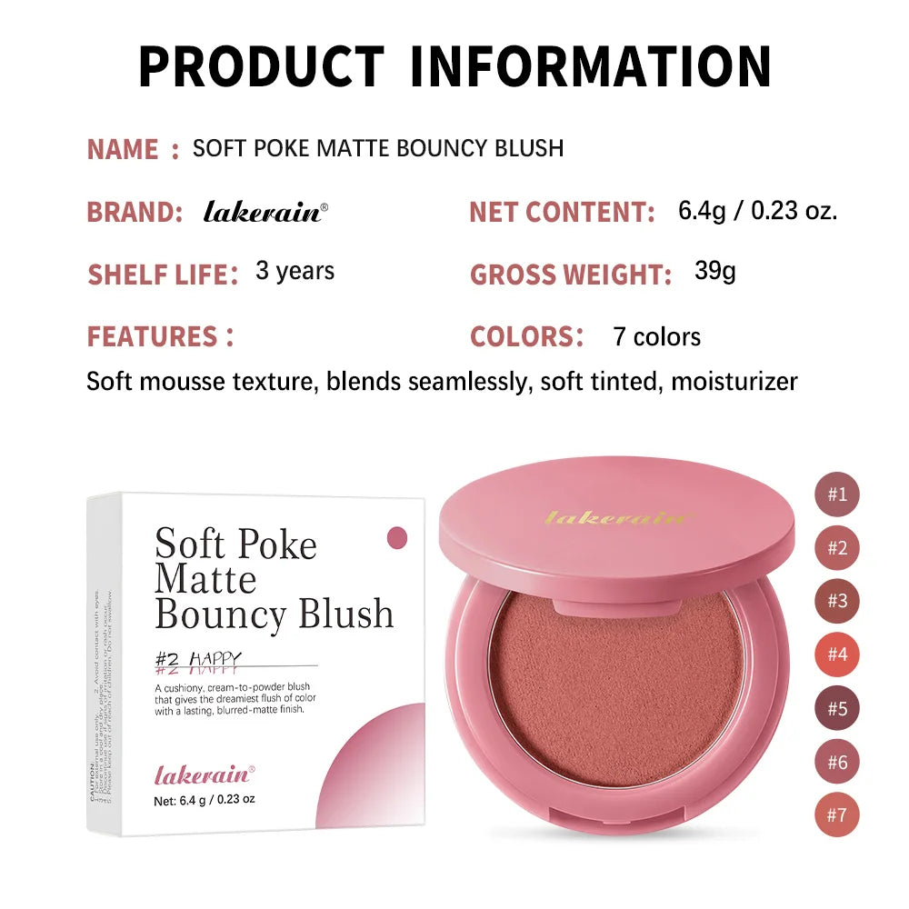 Bouncy Matte Blush