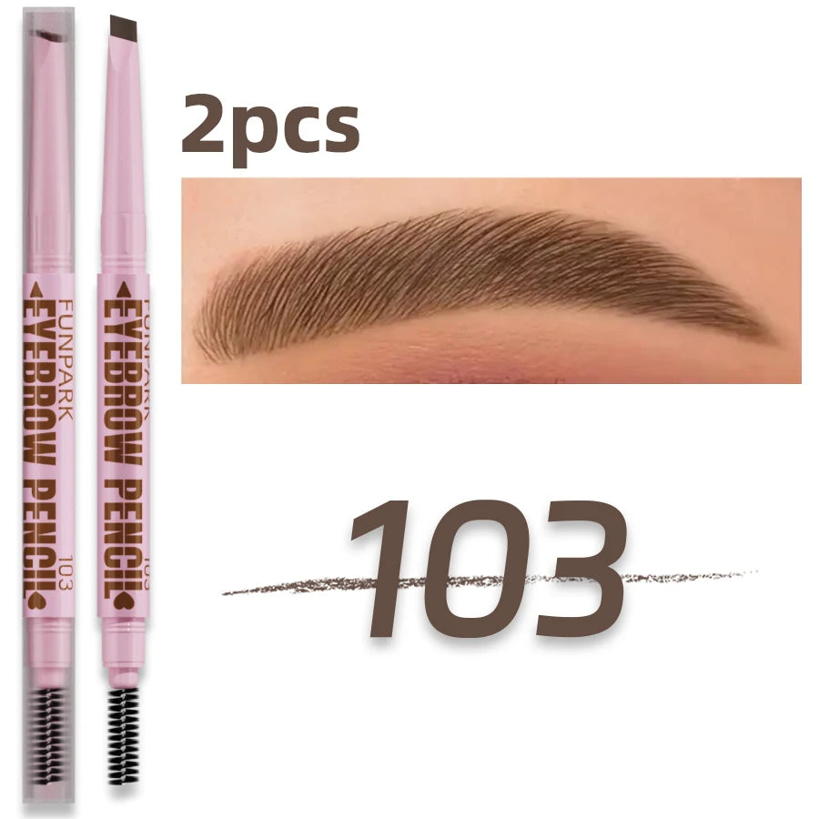 Dual-Ended Waterproof Brow Pencil