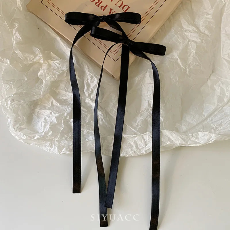 Sweet Bow Hair Clip Set