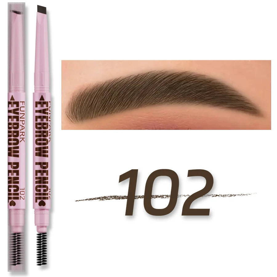 Dual-Ended Waterproof Brow Pencil