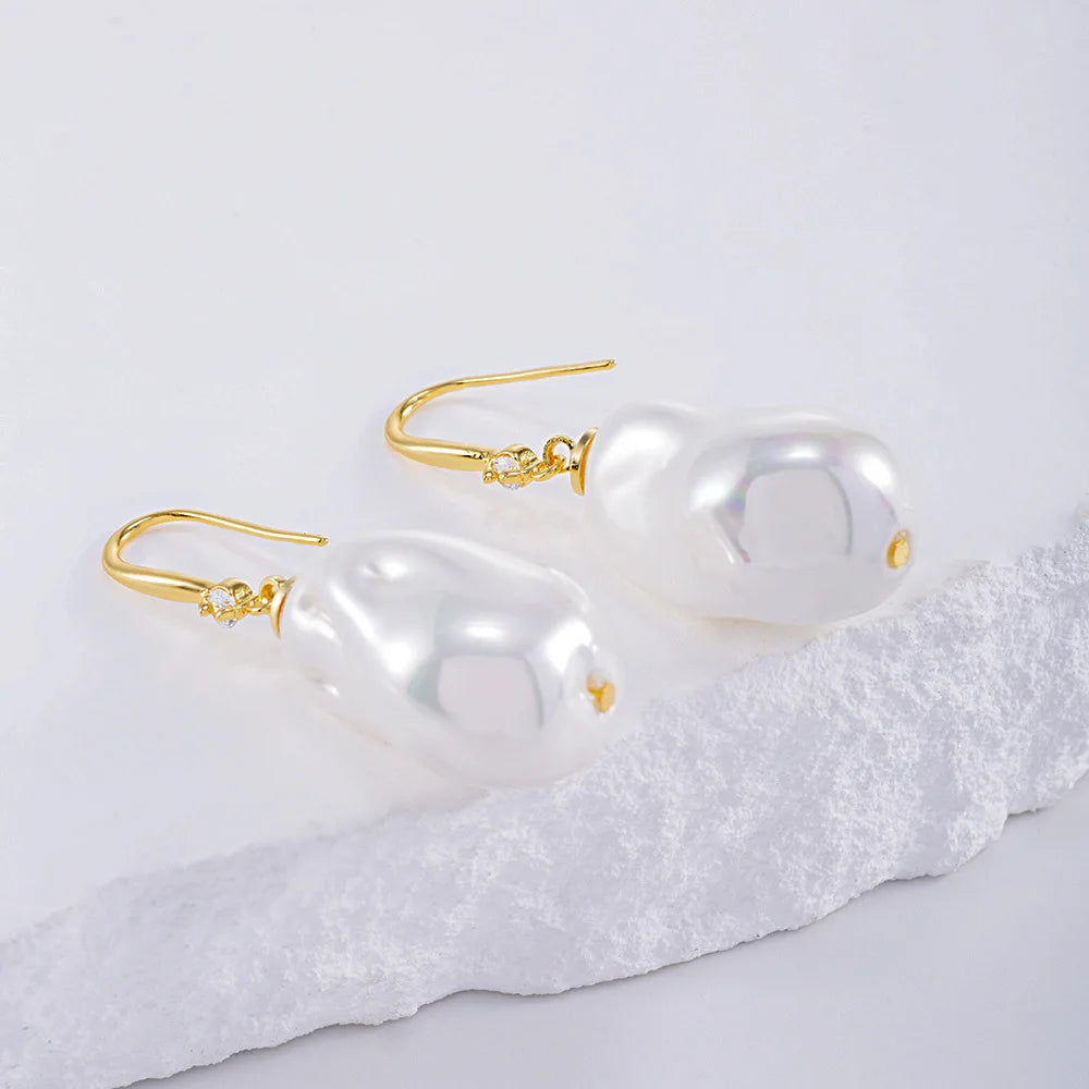 Baroque Pearl Earrings