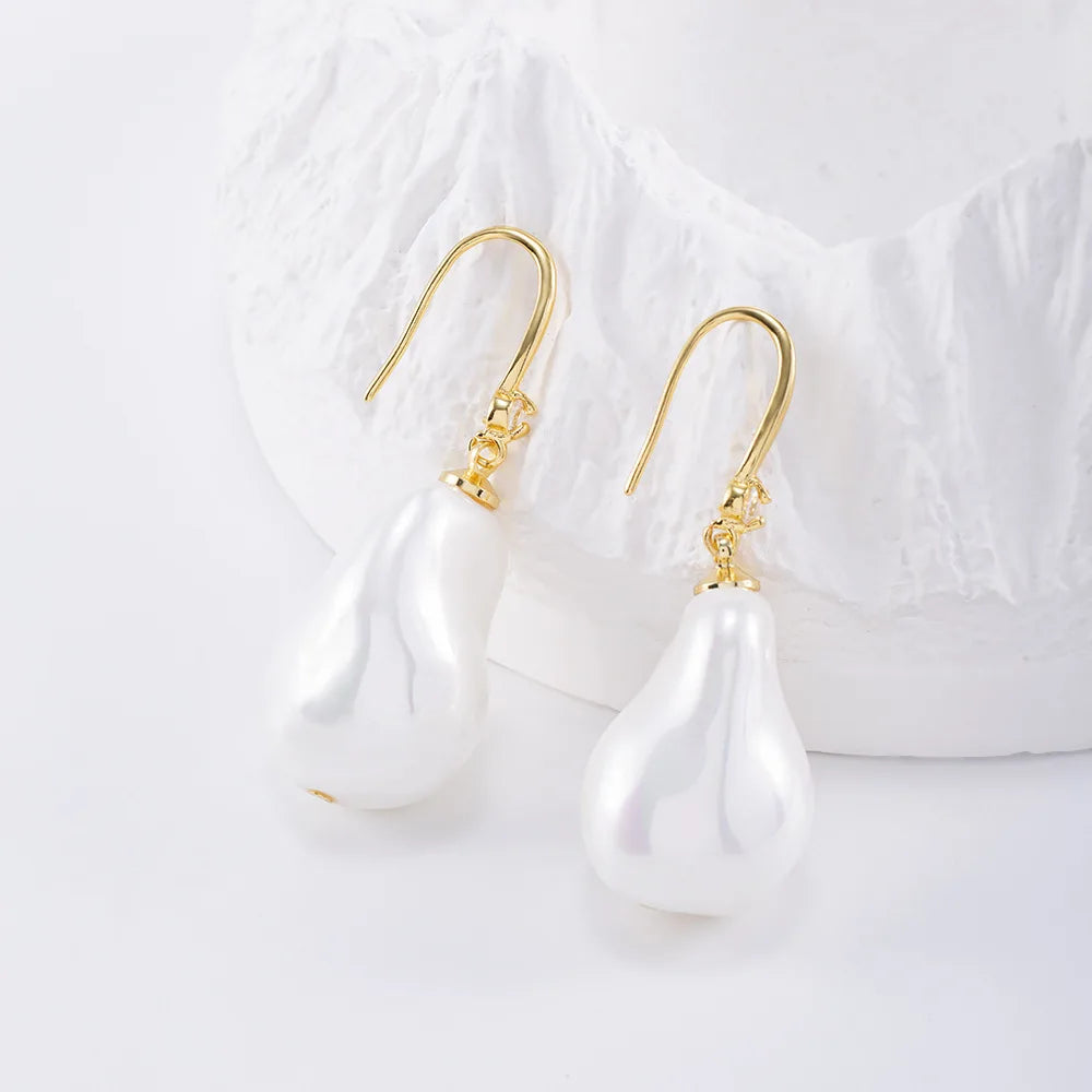 Baroque Pearl Earrings