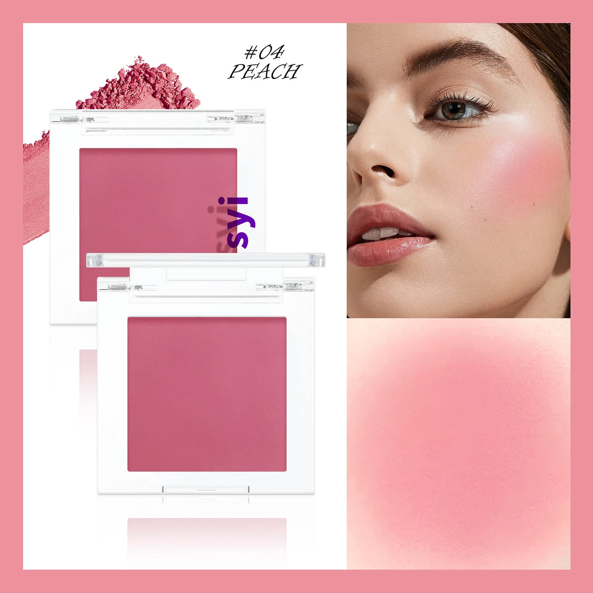 Monochrome Pink Blush