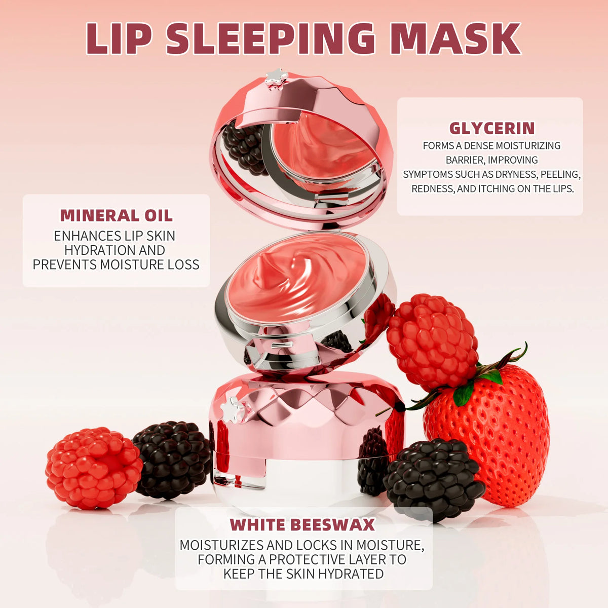 QIC Moisturizing Lip Sleep Mask