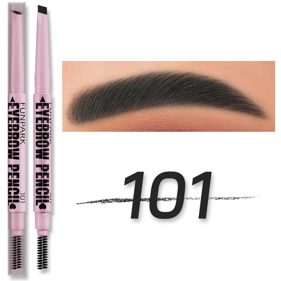 Dual-Ended Waterproof Brow Pencil