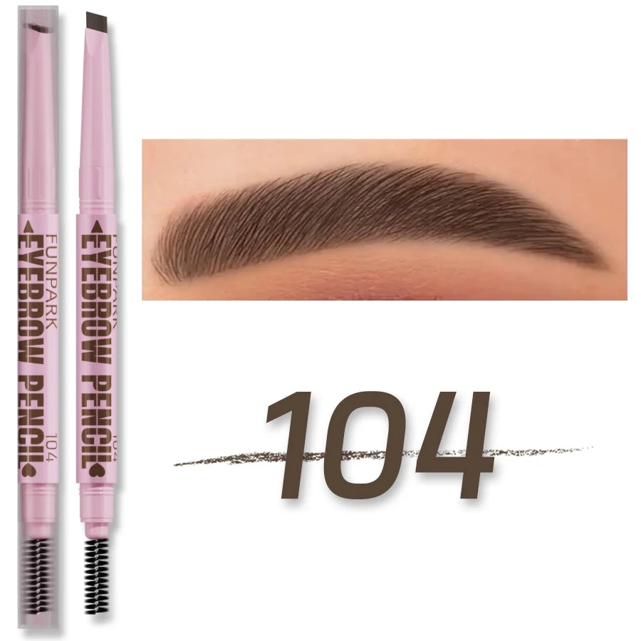 Dual-Ended Waterproof Brow Pencil