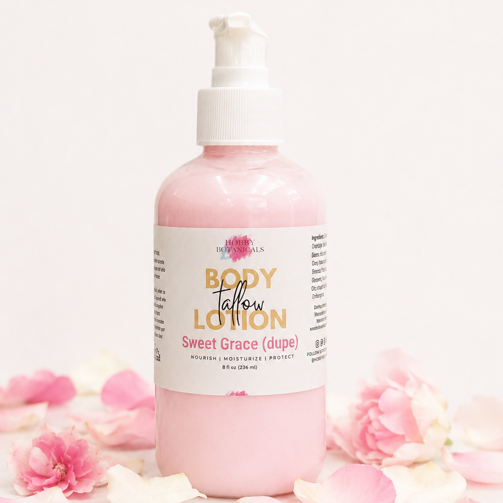 Tallow Body Lotion - Sweet Grace Type | Citrusy Floral Scent