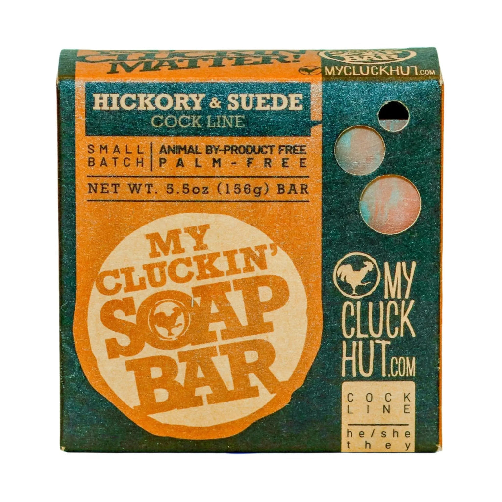 Hickory & Suede | My Cluckin' Soap Bar
