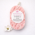 Goat Milk Soap Infused Sponge- Magnolia Blossom Scented | Lasts up to 6 weeks