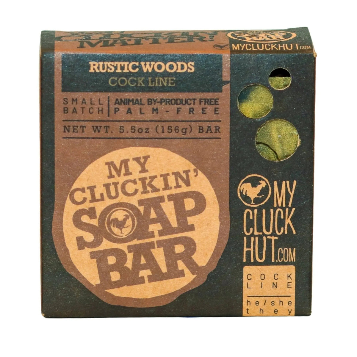 Rustic Woods | My Cluckin' Soap Bar