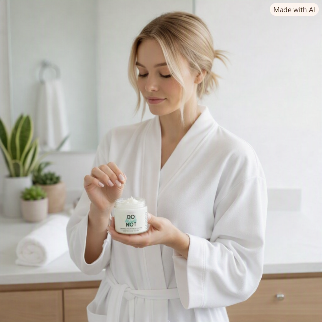 Artisan Tallow Body Butter – Bamboo & Coconut | Rich Hydration & Spa Scent