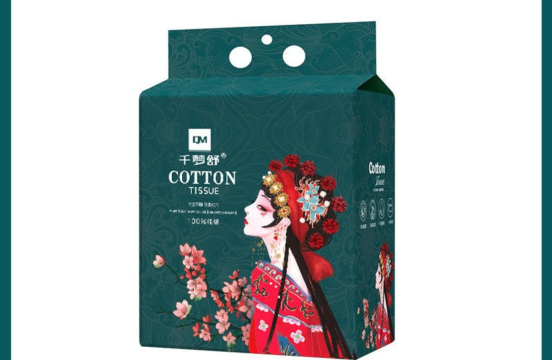 Pure Cotton Disposable Face Towels