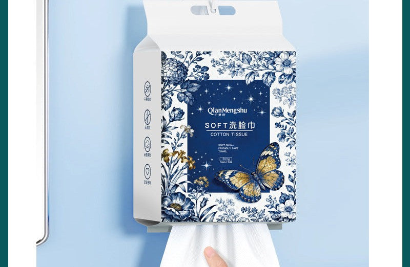 Pure Cotton Disposable Face Towels