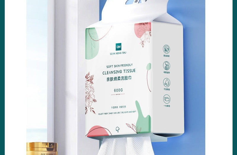 Pure Cotton Disposable Face Towels